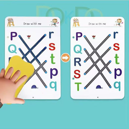 Smart 68-Page Reusable Tracing & Handwriting Workbook (+ FREE Activity PDF)