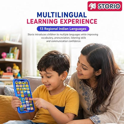 Zevilo™ Smart Educational Toy Phone for Kids + FREE 'Kids Brain Builder' PDF