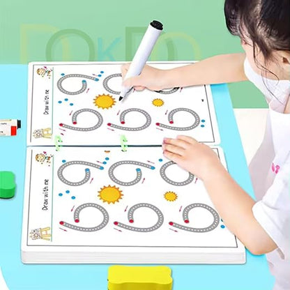 Smart 68-Page Reusable Tracing & Handwriting Workbook (+ FREE Activity PDF)