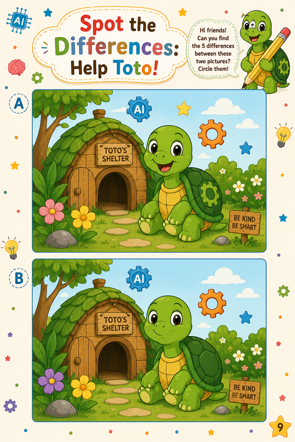 The Ultimate Kids Brain Builder: Printable Activity Book (Ages 3-8)