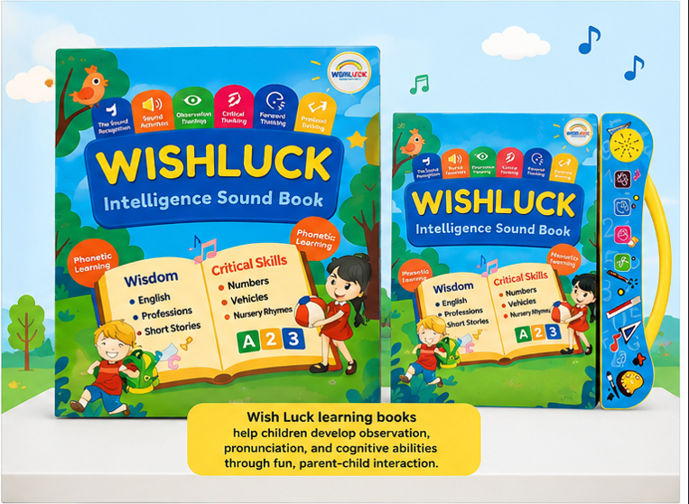 Smart Readers™ Interactive Early Learning Book + FREE 'Kids Brain Builder' PDF