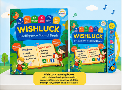 Smart Readers™ Interactive Early Learning Book + FREE 'Kids Brain Builder' PDF