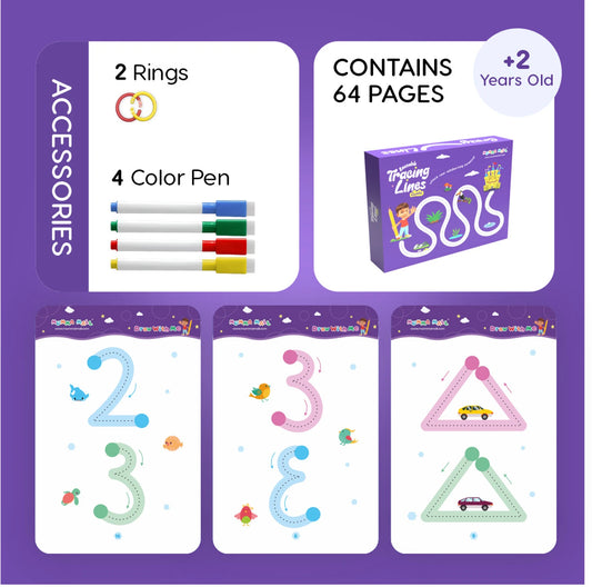 Smart 68-Page Reusable Tracing & Handwriting Workbook (+ FREE Activity PDF)